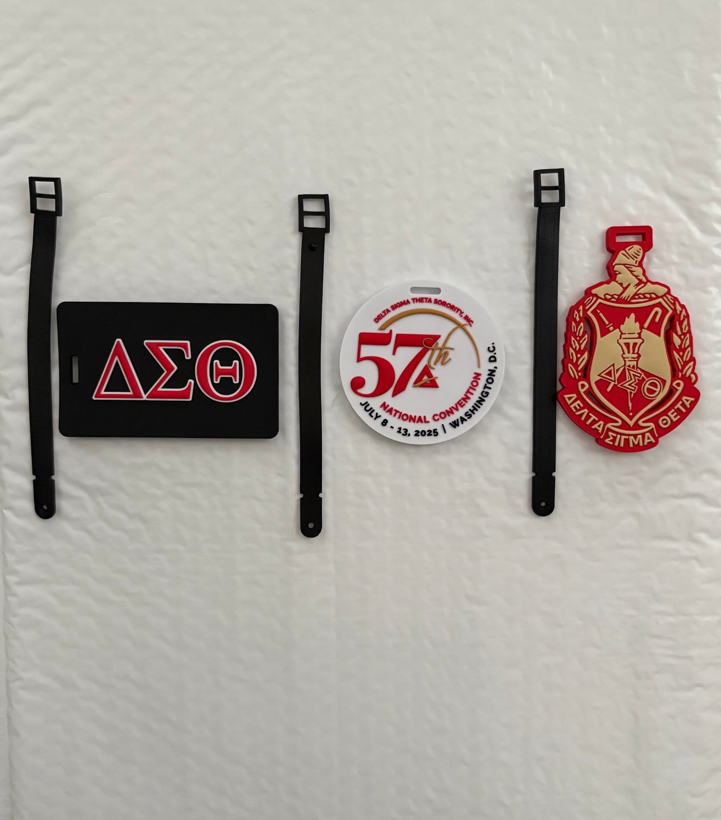 Delta ΔΣΘ Luggage Tags Set of 3